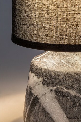 Rabalux 74066 lampa stołowa Nalisa, cylindryczna, czarny