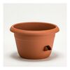 Plastia Selbstbewässernder Pflanzübertopf Siesta terracotta, Durchmesser 25 cm