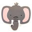 Suport farfurii Elefant, 40 x 40 cm