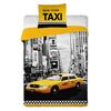 Bavlněné povlečení NY Taxi, 140 x 200 cm, 70 x 90 cm