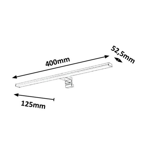 Rabalux 2114 koupelnové LED svítidlo Levon, 40 cm