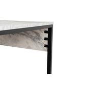 Twin Freesia Marble and Black íróasztal