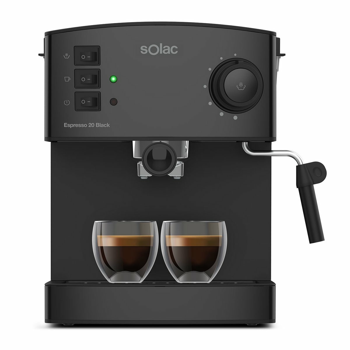 Solac CE4482 espresso 20 fekete akciós termékkép 1