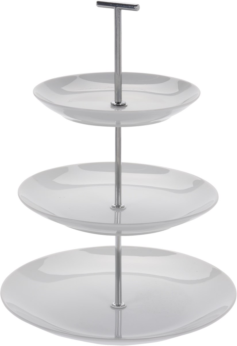 Koopman Porcelánový stojan 3 patra