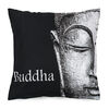 Față de pernă Buddha face, 45 x 45 cm