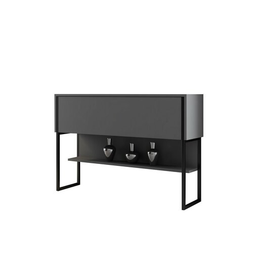 Komoda Luxe Anthracite and Black