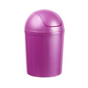 Coș cosmetic de gunoi Swing 5 l,violet