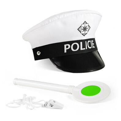 Rappa Set de poliție rutieră cu fluier și palmă