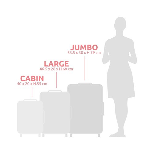 Compactor Set potovalnih kovčkov Cosmos, temnomodra, 3 kos