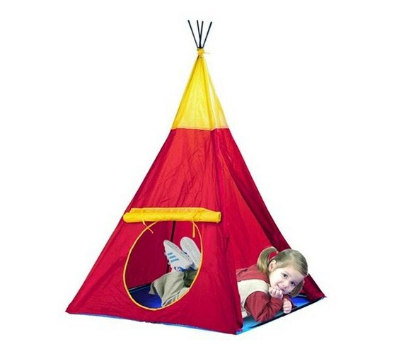 Indian II Kinderzelt rot