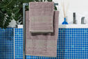 4Home sada Bamboo Premium osuška a ručníky šedá, 70 x 140 cm, 50 x 100 cm
