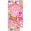 Рушник Свинка Пеппа і рожевий фламінго,70 x 140 см