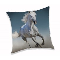 Poszewka na poduszkę White horse, 40 x 40 cm