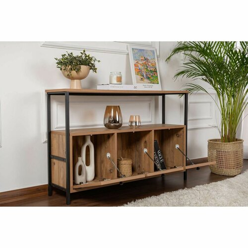 Szafka Solace Atlantic Pine and Black