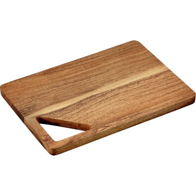 Kesper 29140 Deska do krojenia i serwowania zdrewna akacjowego 28 x 19 x 1,7 cm