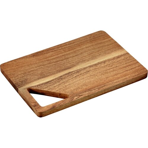 Kesper 29140 Deska do krojenia i serwowania z drewna akacjowego 28 x 19 x 1,7 cm