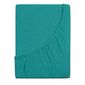 Cearșaf de pat 4Home din frotir Ideal verde turcoaz , 70 x 140 cm