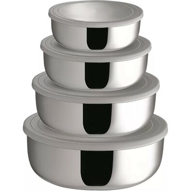 Set 4 boluri inox Florina