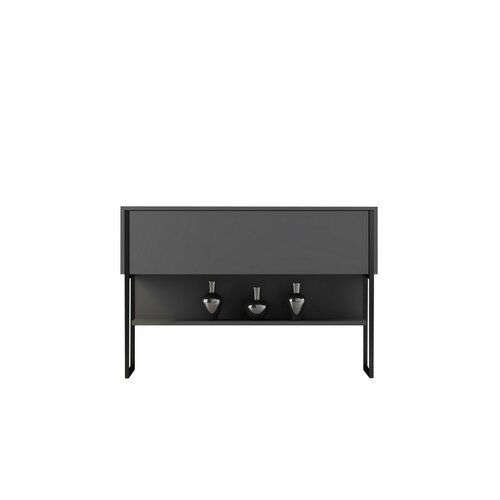 Komoda Luxe Anthracite and Black