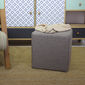 Taburet Kare Pouf Brown