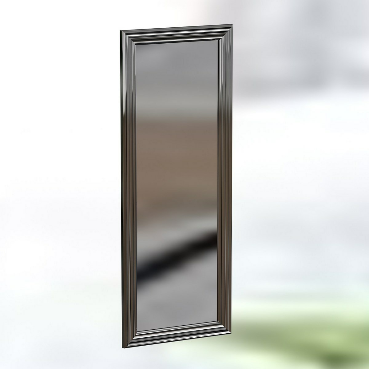 Zrkadlo Smooth Silver