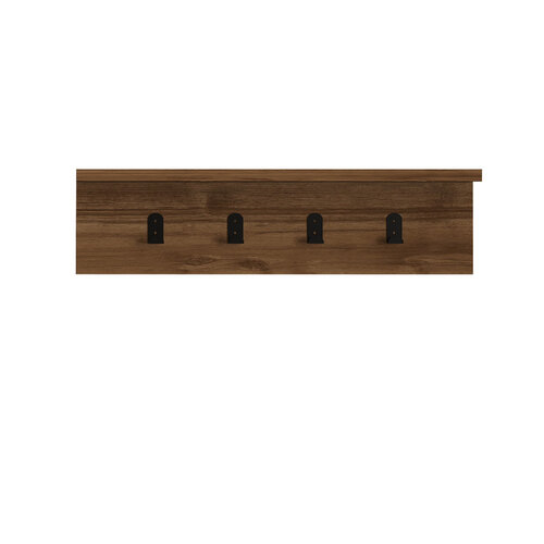 Nástěnný věšák Ayla Walnut