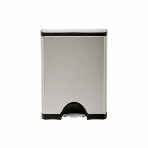 Simplehuman Coș dreptunghiular cu pedală pentrudeșeuri sortate 46 l, oțel