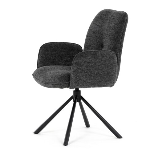 Set de scaune de sufragerie DCH-D1330 BK2, 2 buc.