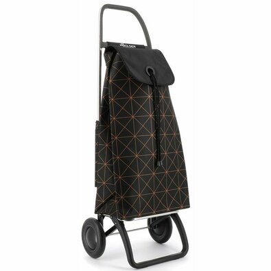 Rolser Bevásárlótáska kerekeken I-Max Star 2 ,fekete-narancs