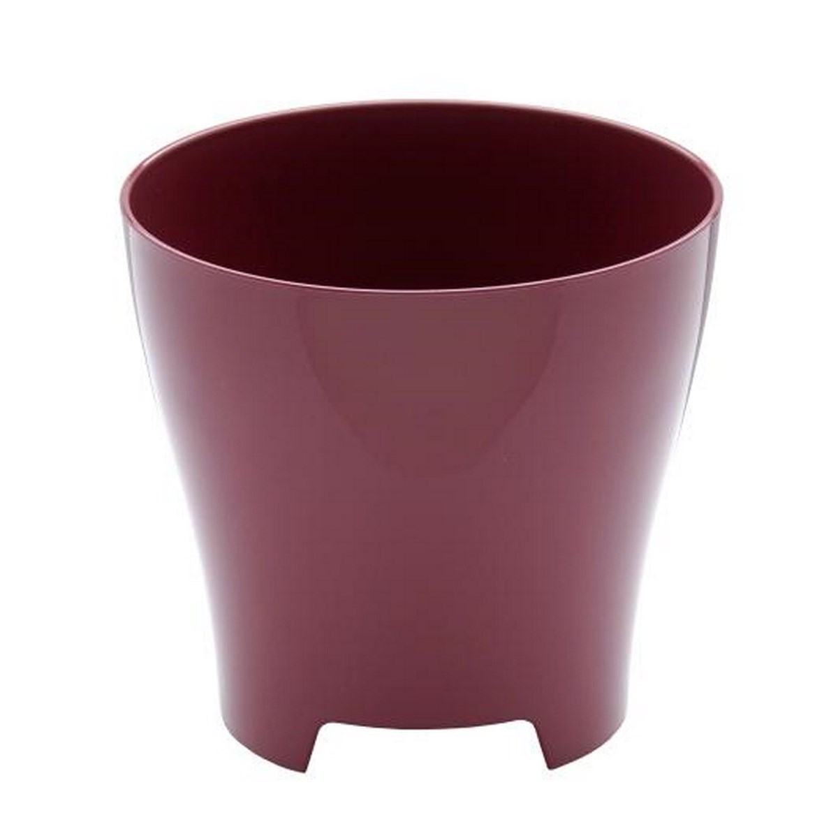 Obal na květiny LUNA, višeň, Plastia, 22 cm