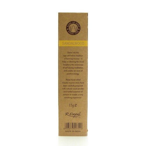 Vonné tyčinky Organic Goodness Masala 12ks, Sandalwood