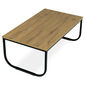 Eleganter Konferenztisch mit U-Fuß, 100 x 60 x 40 cm
