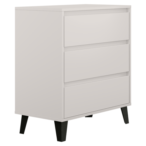 Komoda BOGAN 3S70, kremowa