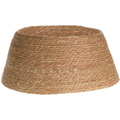 Dekoratív karácsonyfaállvány burkolat, 57 cm, természetes