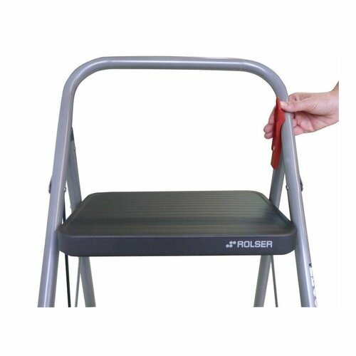 Rolser Klapptreppen M11 UNE, 3 Stufen, Weiß