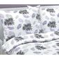 Lenjerie de pat din flanelă Bellatex Pene mov, 140 x 200 cm, 70 x 90 cm