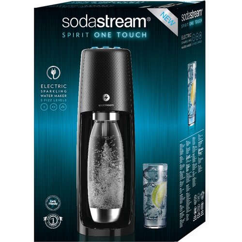 SodaStream SPIRIT One Touch saturator wody gazowanej, czarny