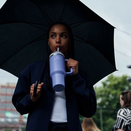 Термочашка Stanley Quencher H2.O FlowState Tumbler1180 мл Hydrangea