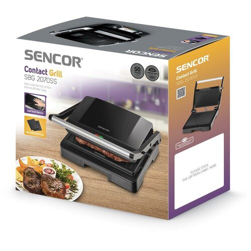 Sencor SBG 2070SS kontaktgrill