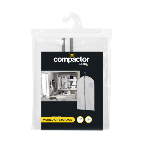 Husă pentru costum sau rochie scurtă Compactor Life, 60 x 100 cm