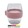 Westmark Dvodelna posoda za malico MINI, 400 ml,roza