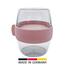 Westmark Dvodelna posoda za malico MINI, 400 ml,roza
