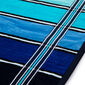 Ręcznik kąpielowy Rainbow niebieski, 70 x 140 cm