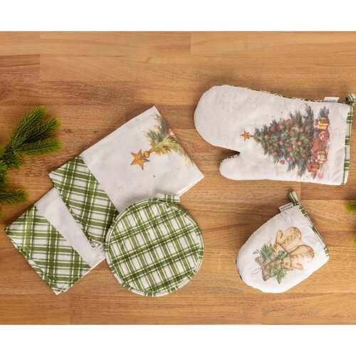 Altom Podkładka kuchenna Christmas Tree śr. 18 cm