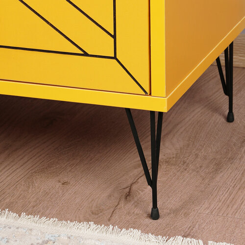 Stolik nocny Luna Yellow