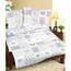 Bellatex Flanelov posteljnina Srdce patchworksiva, 140 x 200 cm, 70 x 90 cm