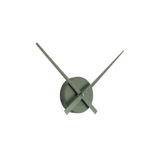 Karlsson 4348DG design falióra, zöld, átmérő 48 cm