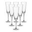 Crystalex Набір келихів для ігристого вина з 6 предметів JIVE, 180 мл