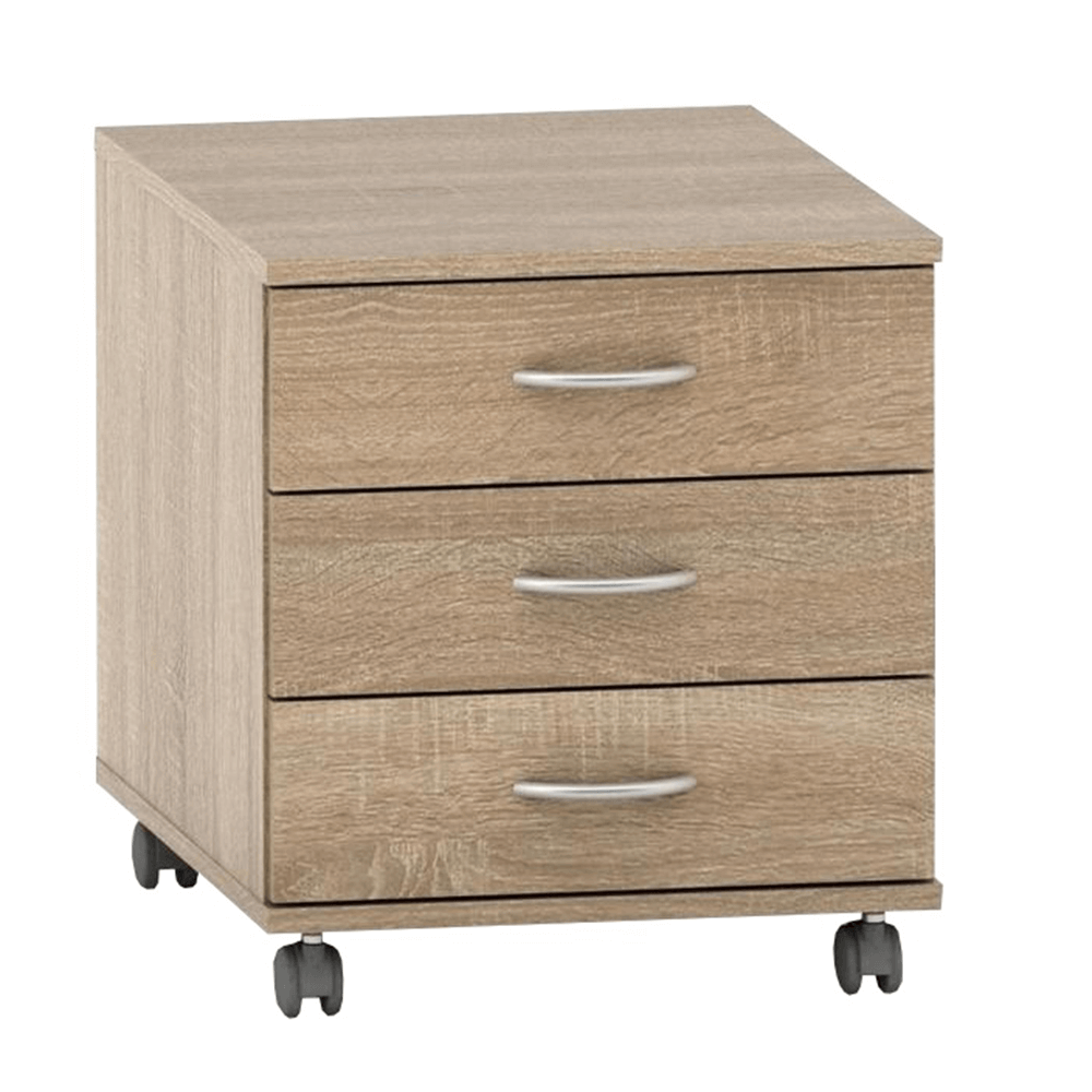 TEMPO ASISTENT 016 görgős komód, sonoma tölgy