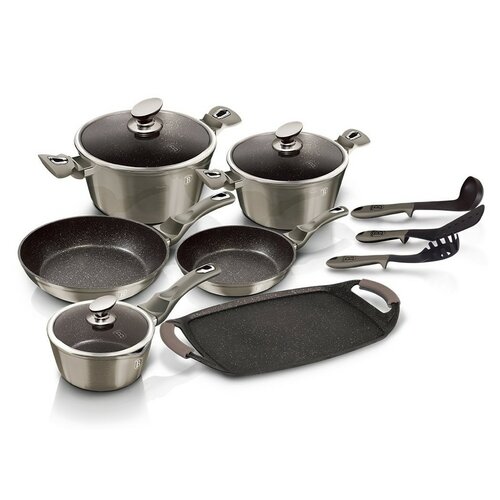 Set veselă 12 piese Berlinger Haus CarbonMetallic Line